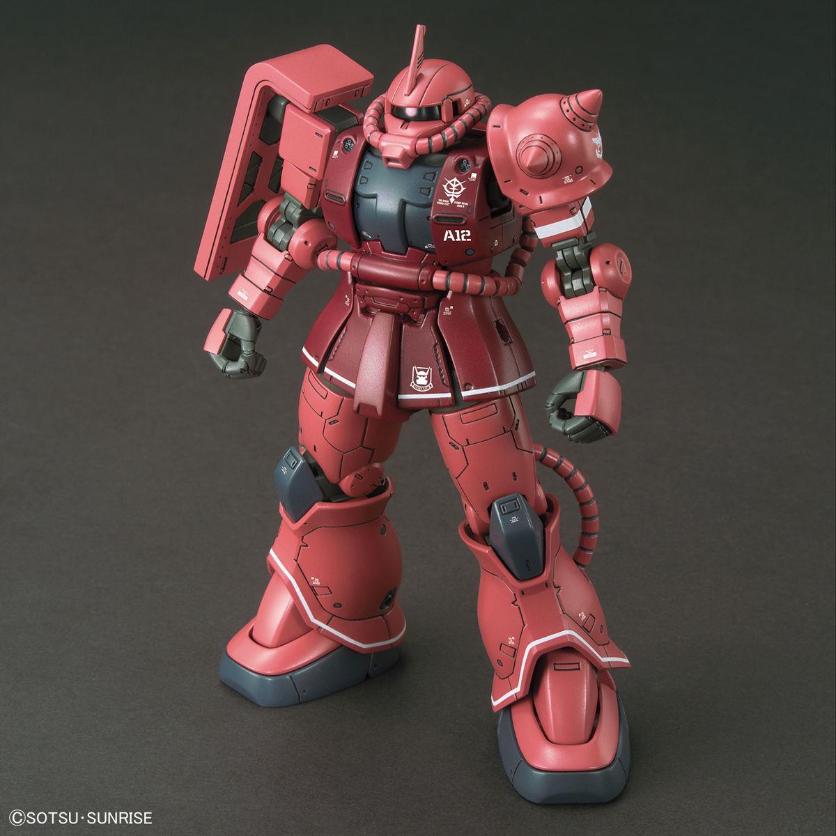 Gundam: MS-06S Zaku II (Red Comet ver.) HG Model