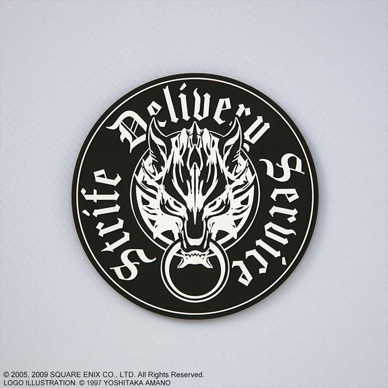 Final Fantasy VII: Advent Children: Strife Delivery Service Glass & Coaster Set with Bottle Tag