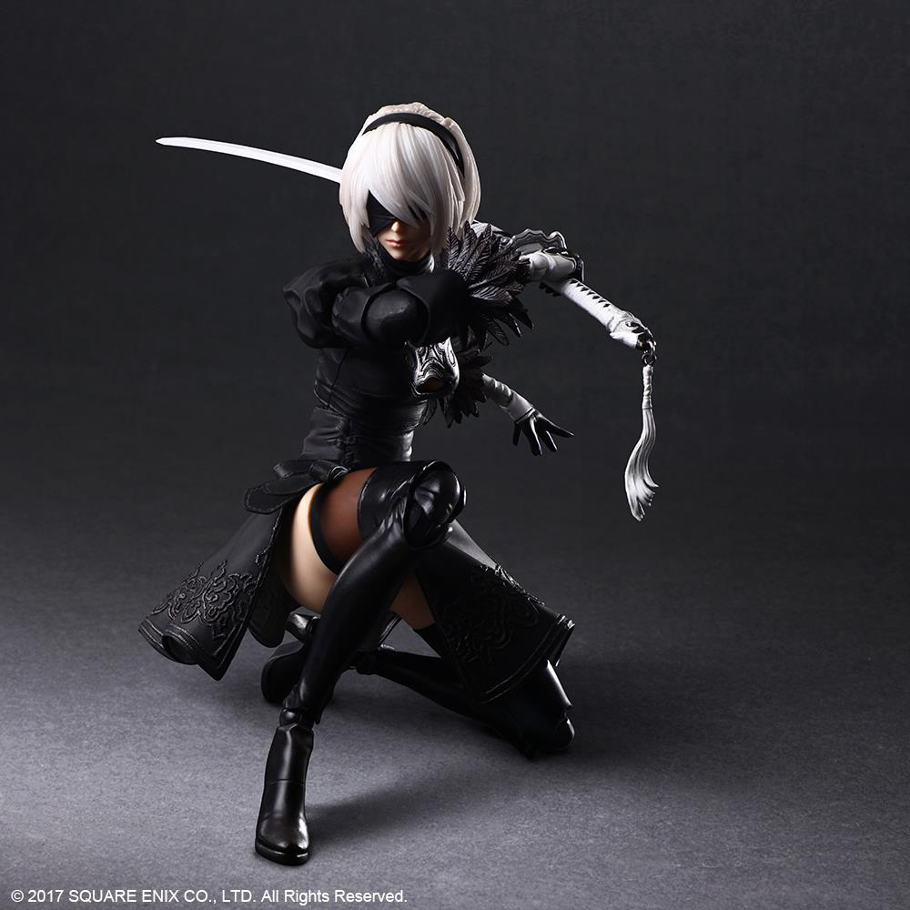 NieR: Automata: 2B Deluxe Play Arts Kai Action Figure