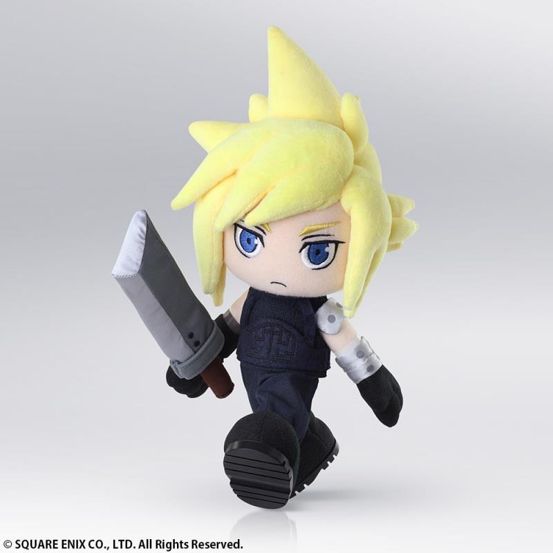 Final Fantasy VII: Cloud Strife Action Doll 12" Plush