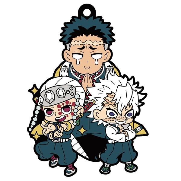 Demon Slayer: BuddyColle Rubber Mascot Key Chain (vol. 2) (1 Random Blind Box)