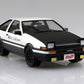 Initial D: Fujiwara Takumi AE86 TRUENO Project-D Ver. (Toyota) 1/24 Model Kit