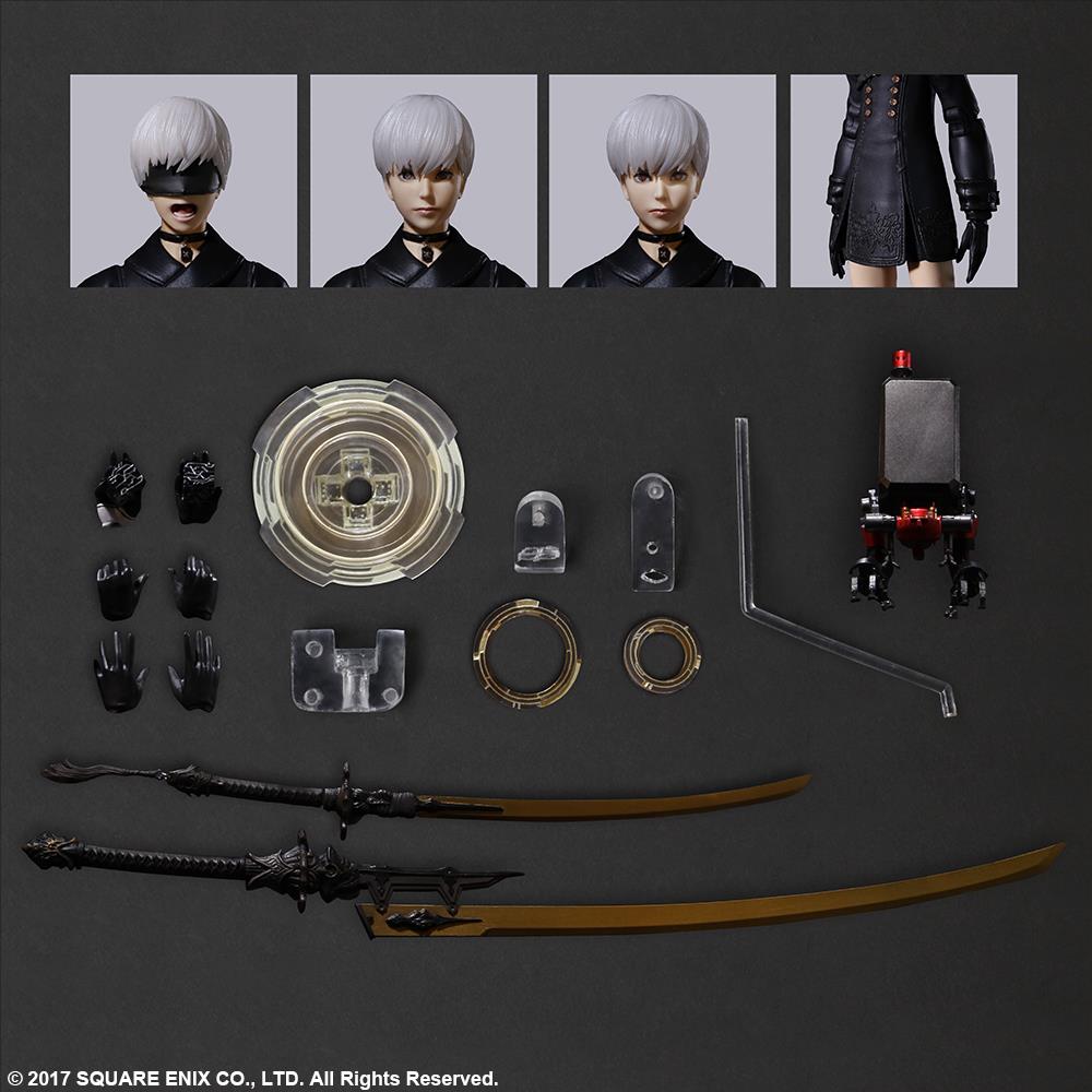 NieR: Automata: 9S Deluxe Play Arts Kai Action Figure