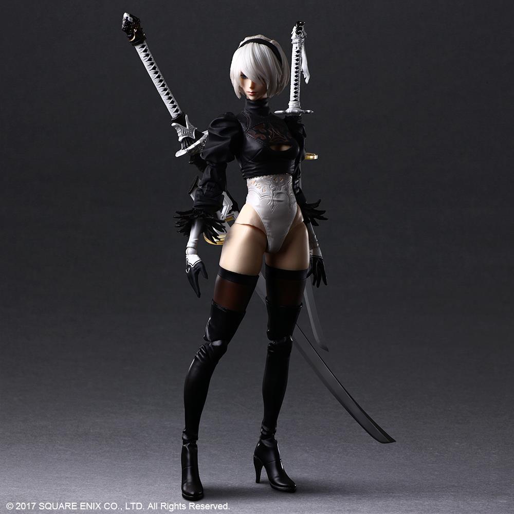 NieR: Automata: 2B Deluxe Play Arts Kai Action Figure