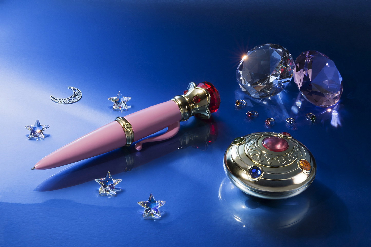 Sailor Moon: Sailor Moon Transformation Brooch & Disguise Pen Proplica Set