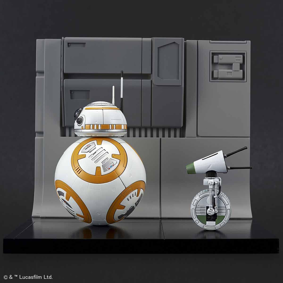 Star Wars: BB-8 & D-O Diorama Set 1/12 Scale Model