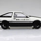 Initial D: Fujiwara Takumi AE86 TRUENO Project-D Ver. (Toyota) 1/24 Model Kit