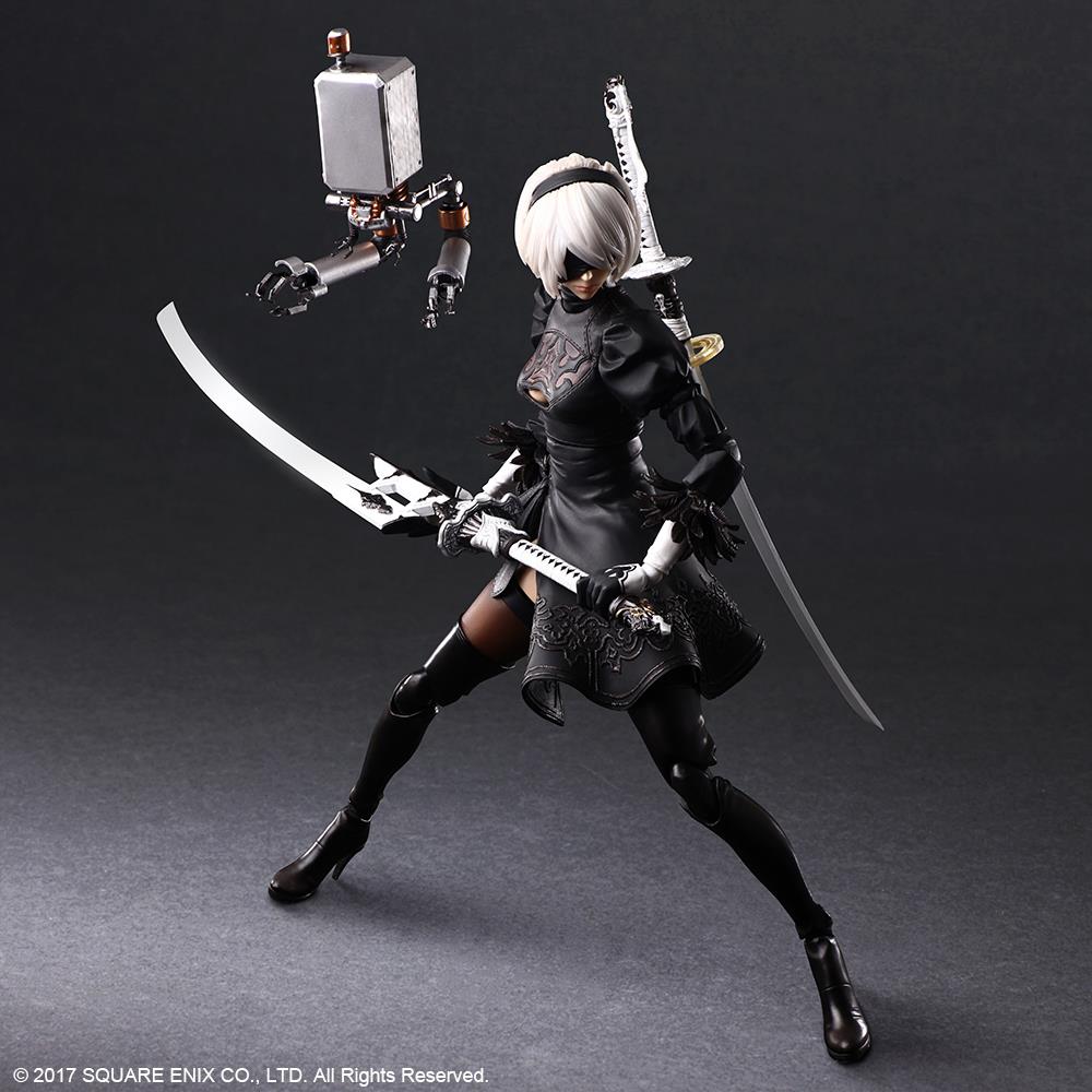 NieR: Automata: 2B Deluxe Play Arts Kai Action Figure