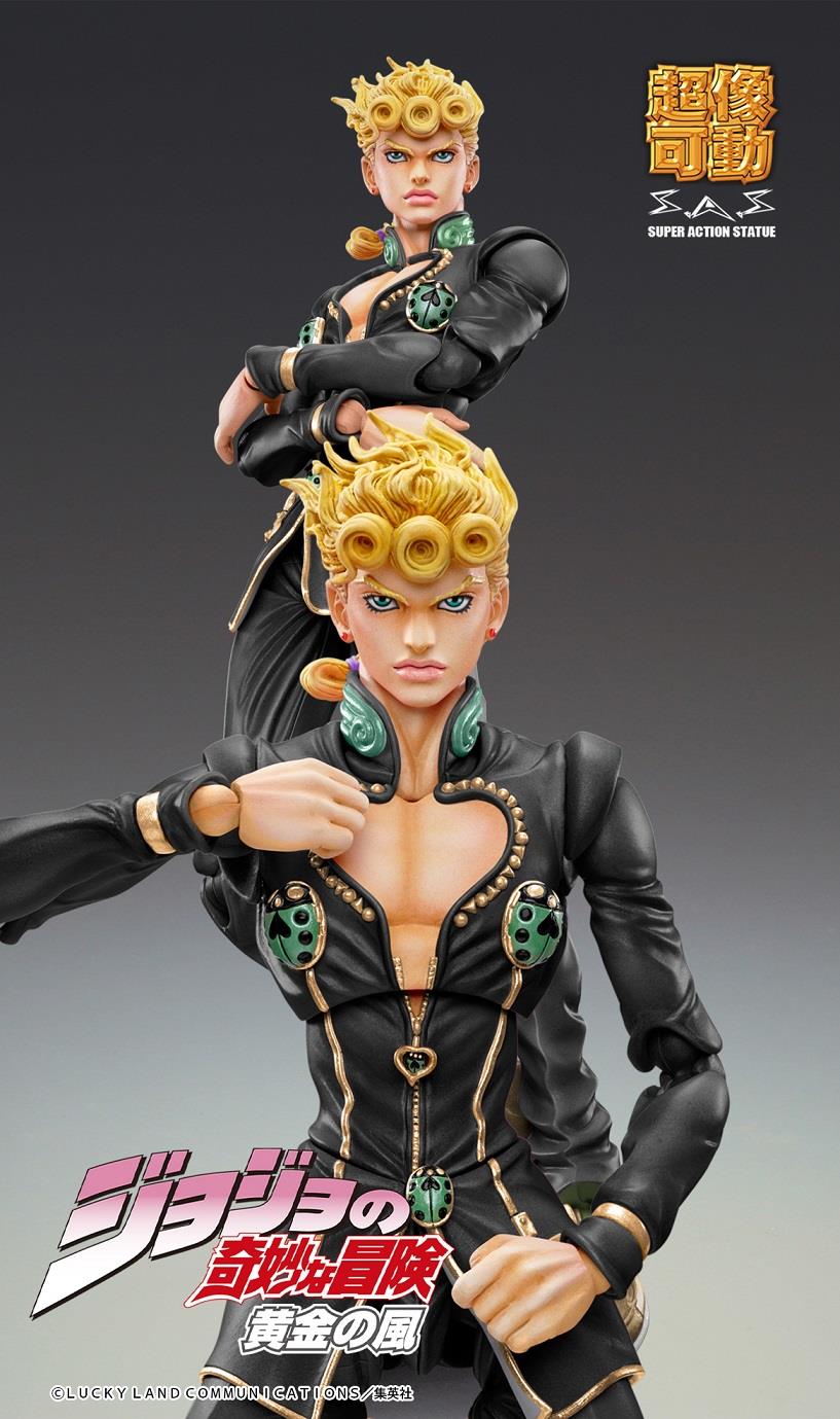 Jojo's Bizarre Adventure: Giorno Giovanna ver. Black Super Action Statue