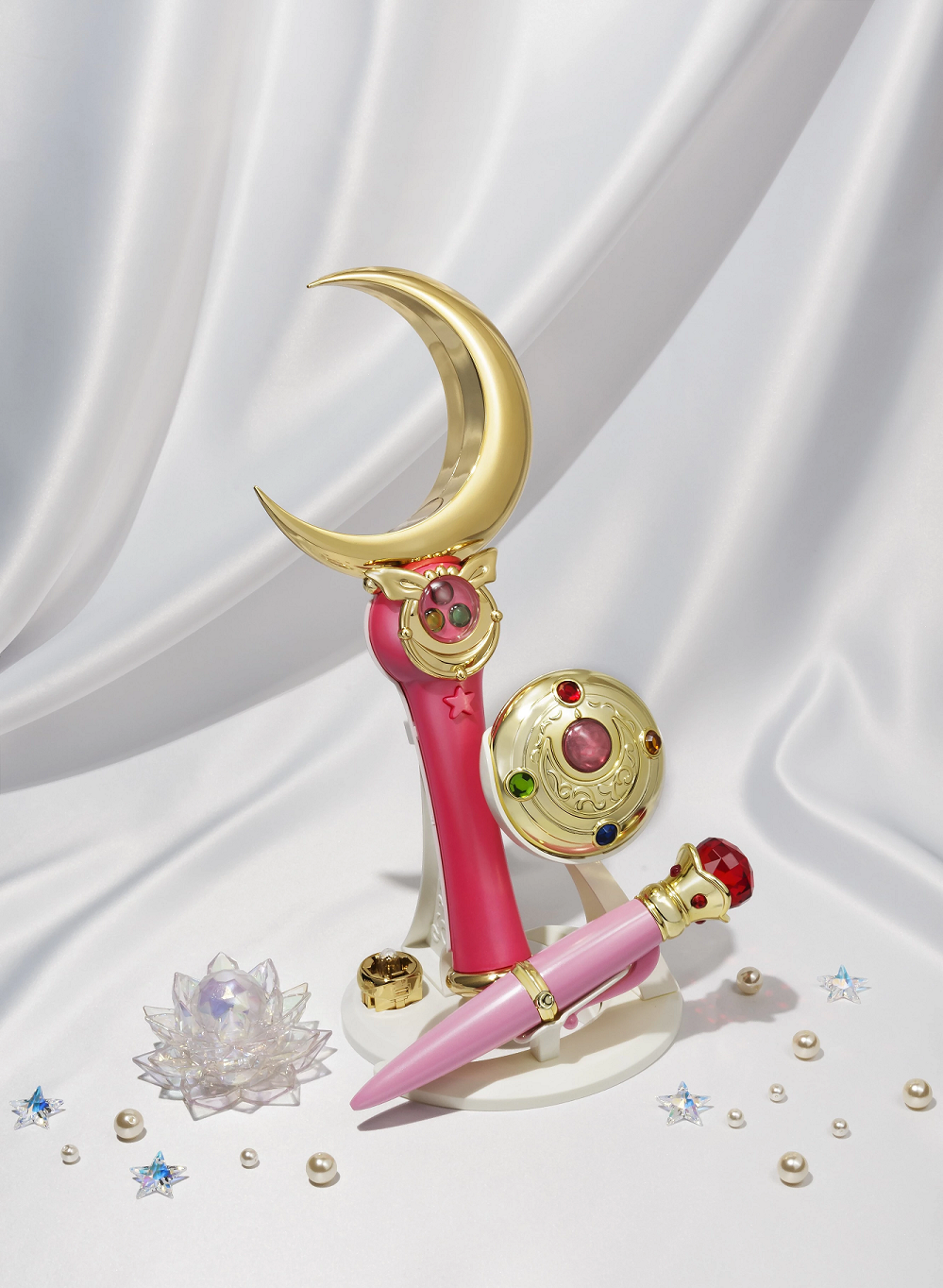 Sailor Moon: Sailor Moon Transformation Brooch & Disguise Pen Proplica Set