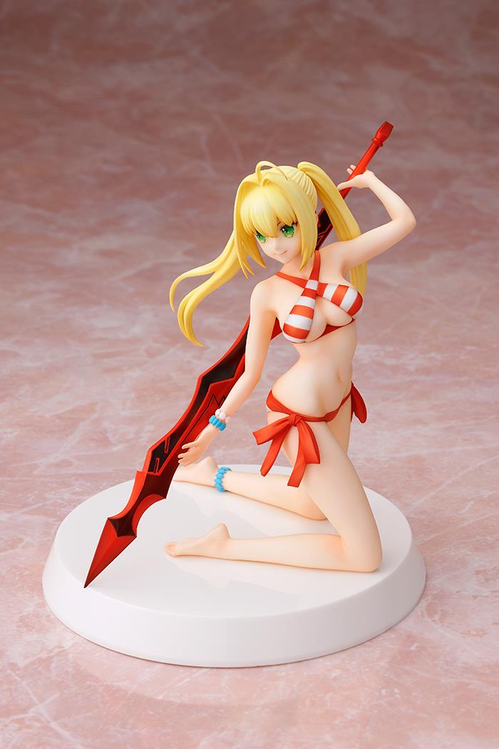 Fate/Grand Order: Caster/Nero Claudius [Summer Queens] Assemble Heroines 1/8 Scale Model
