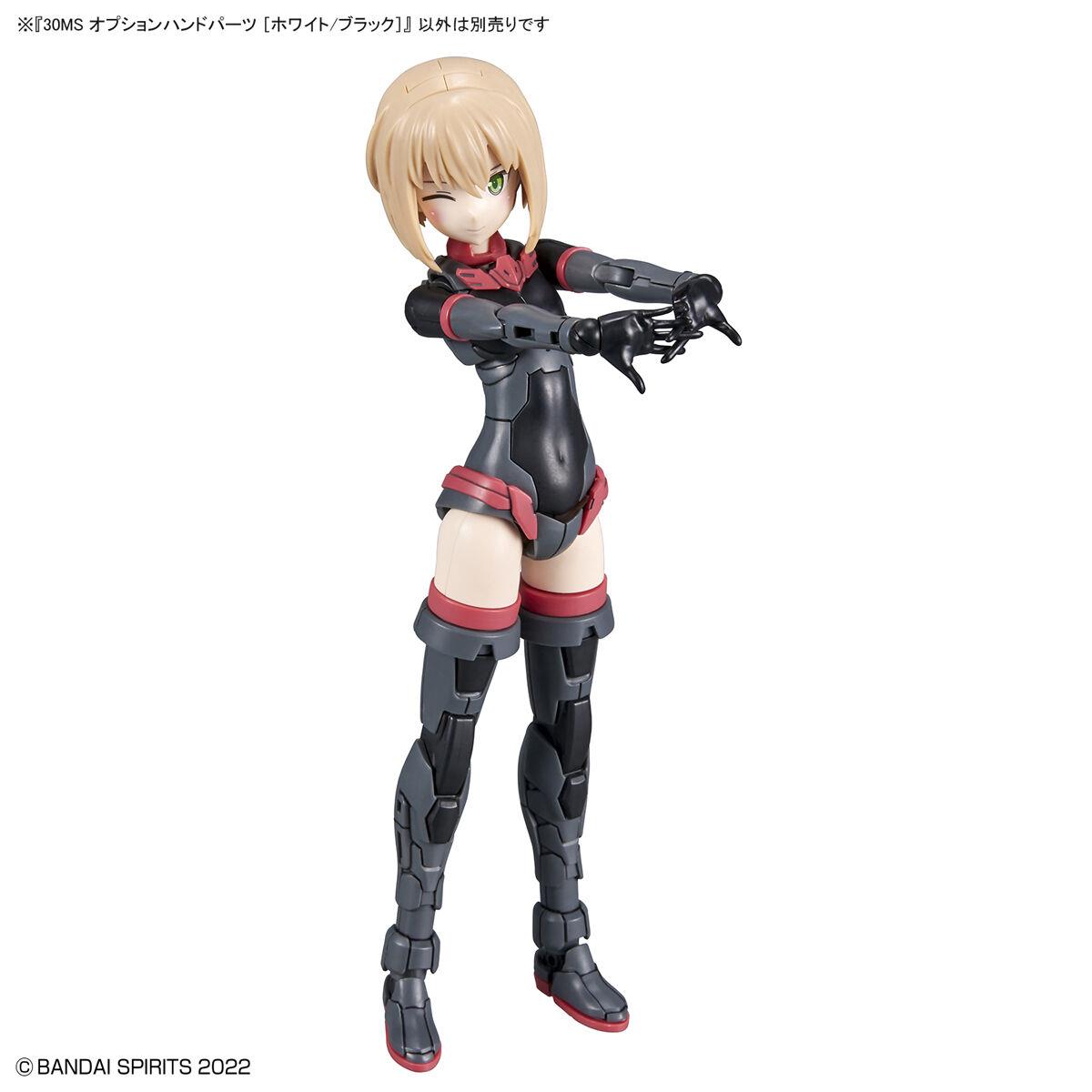 30 Minutes Sisters: Option Hand Parts [Black/White] Model Option Pack