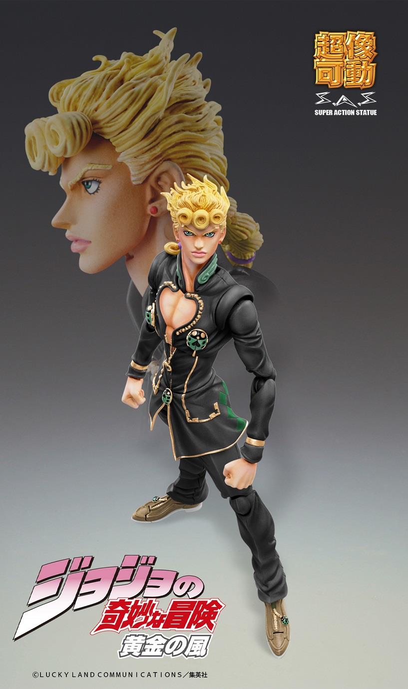 Jojo's Bizarre Adventure: Giorno Giovanna ver. Black Super Action Statue