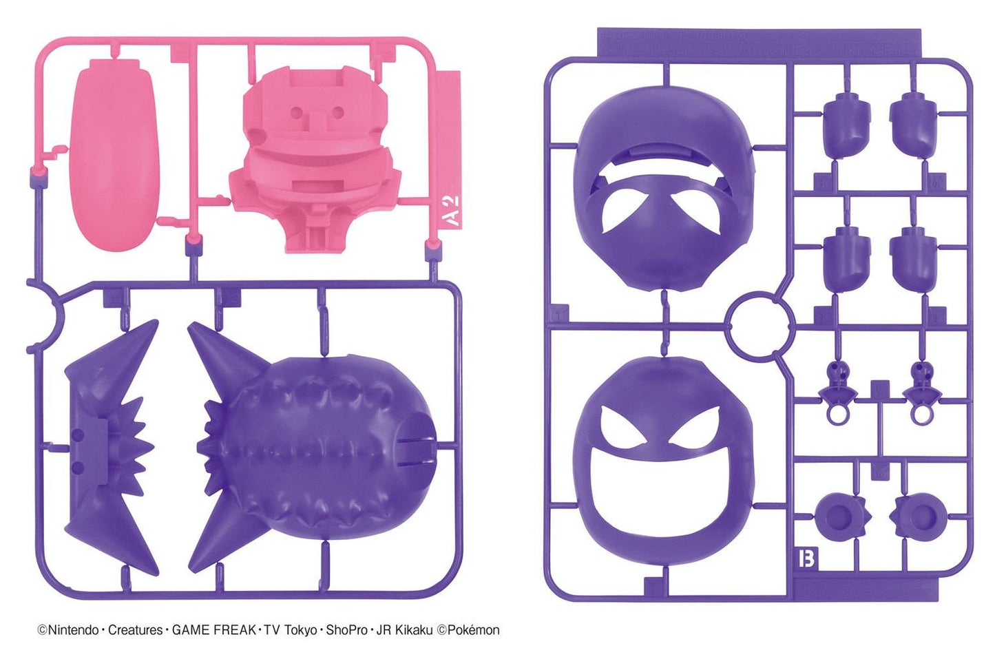 Pokemon: Gengar PokePla Model