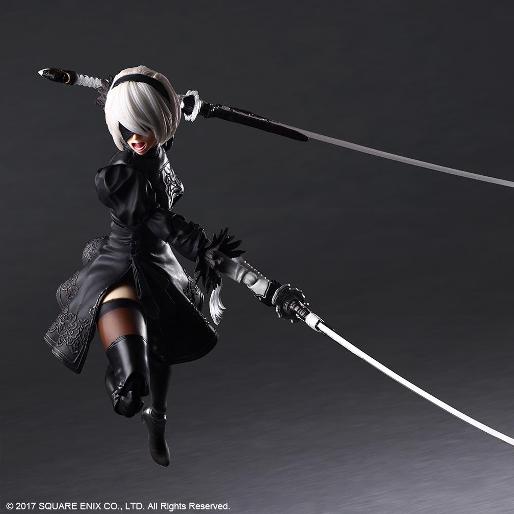 NieR: Automata: 2B Deluxe Play Arts Kai Action Figure