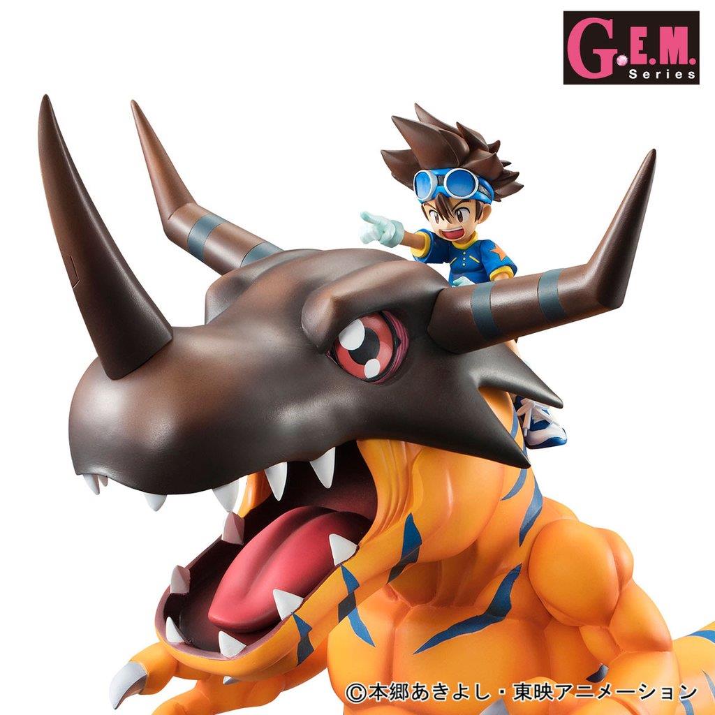 Digimon Adventure: Greymon & Taichi Yagami G.E.M. Figure