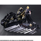Final Fantasy VII Advent Children: Cloud Strife & Fenrir Play Arts -Kai- Action Figure