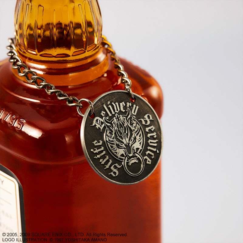 Final Fantasy VII: Advent Children: Strife Delivery Service Glass & Coaster Set with Bottle Tag