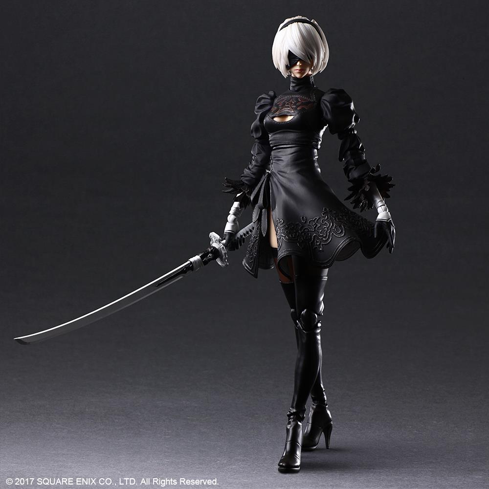 NieR: Automata: 2B Deluxe Play Arts Kai Action Figure