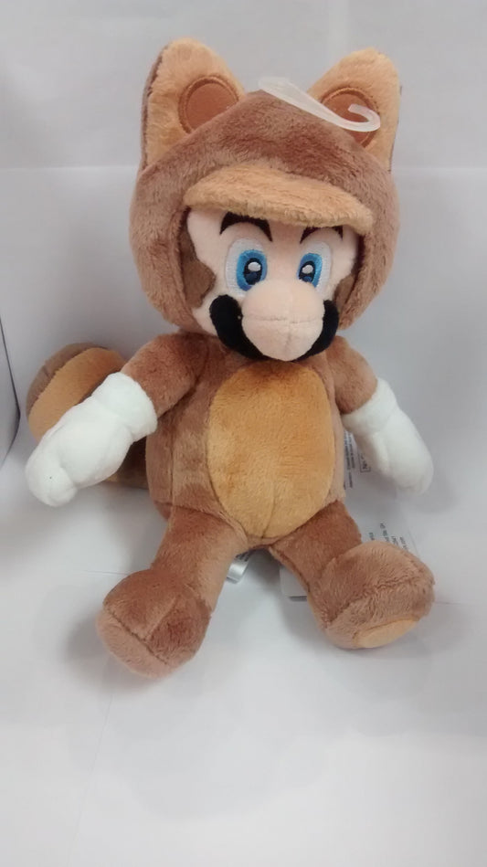 Super Mario Bros.: Tanooki Mario 9" Plush