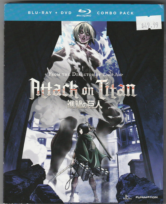 Attack on Titan Part 2 Blu-ray/DVD Combo Pack