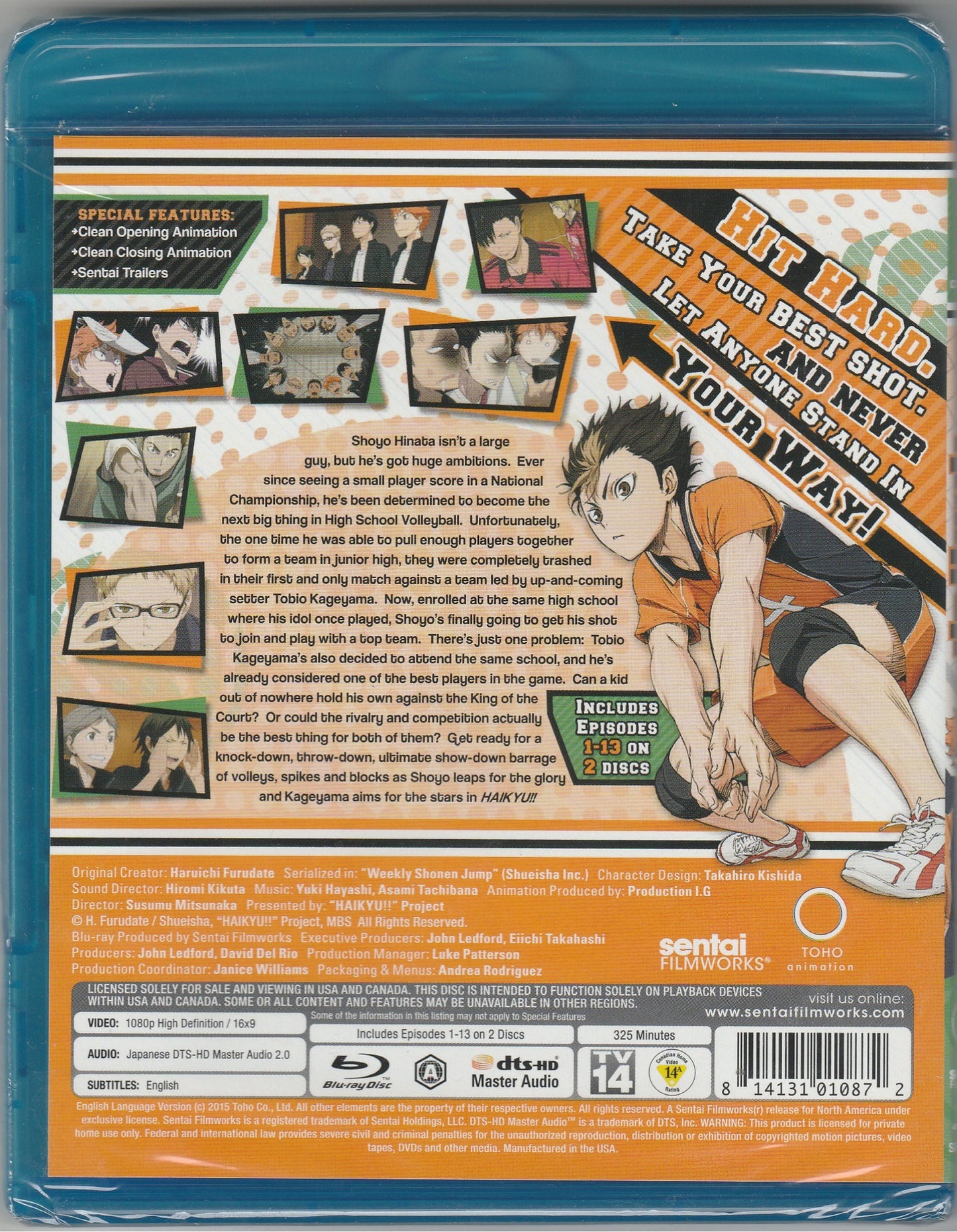 Haikyu!! Collection 1 Blu-ray Disc