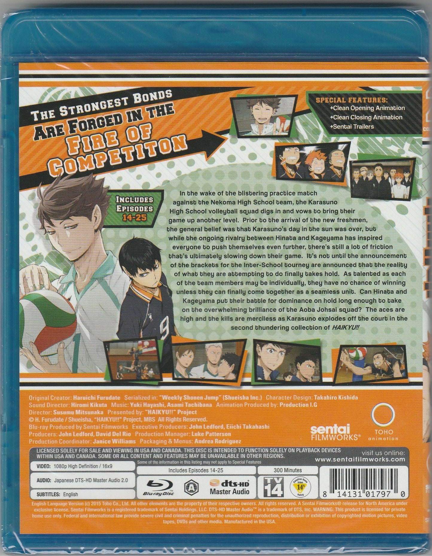 Haikyu!! Collection 2 Blu-ray Disc