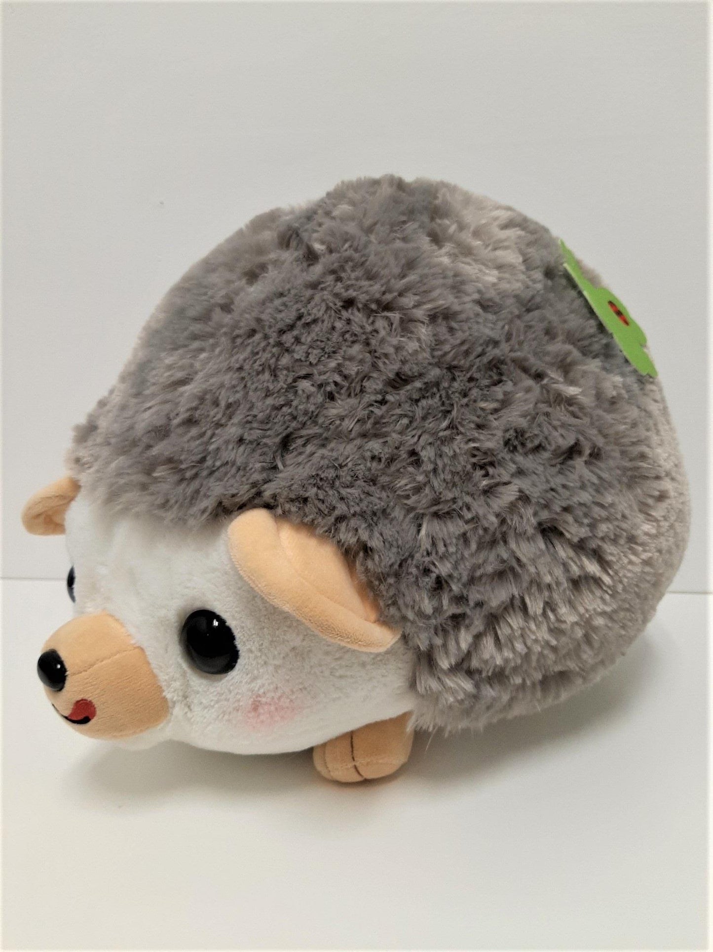 Amuse: Grey Hedgehog with Clover 16.5" Plush