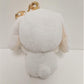 Amuse: White Bunny Gold Polka-Dot Bow 10" Plush