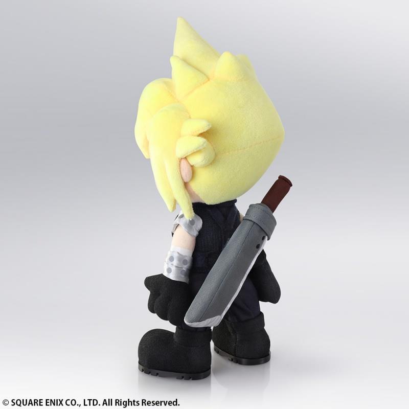 Final Fantasy VII: Cloud Strife Action Doll 12" Plush