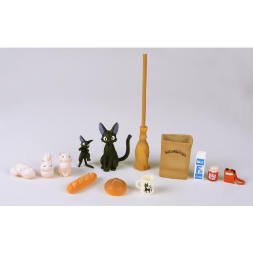 Kiki's Delivery Service: Jiji Nosechara Stacking Figure Set