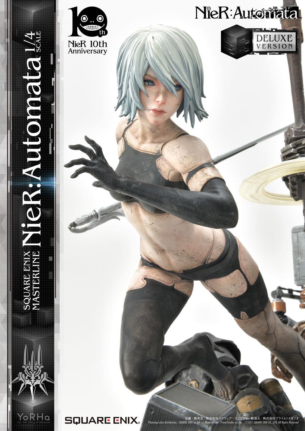 Nier Automata: 2B, 9S, and A2 Group Deluxe 1/4 Scale Masterline Figure