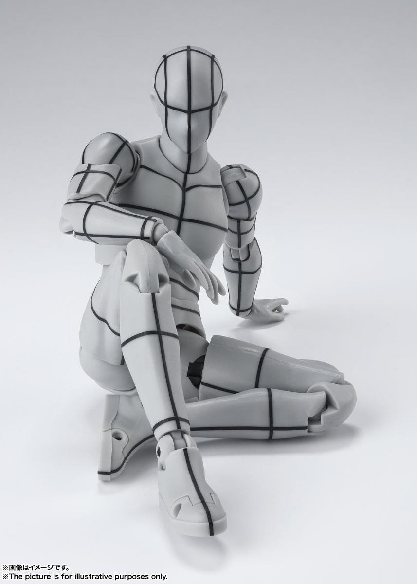 Body-kun: -Wire Frame- (Grey Colour ver.) S.H. Figuarts