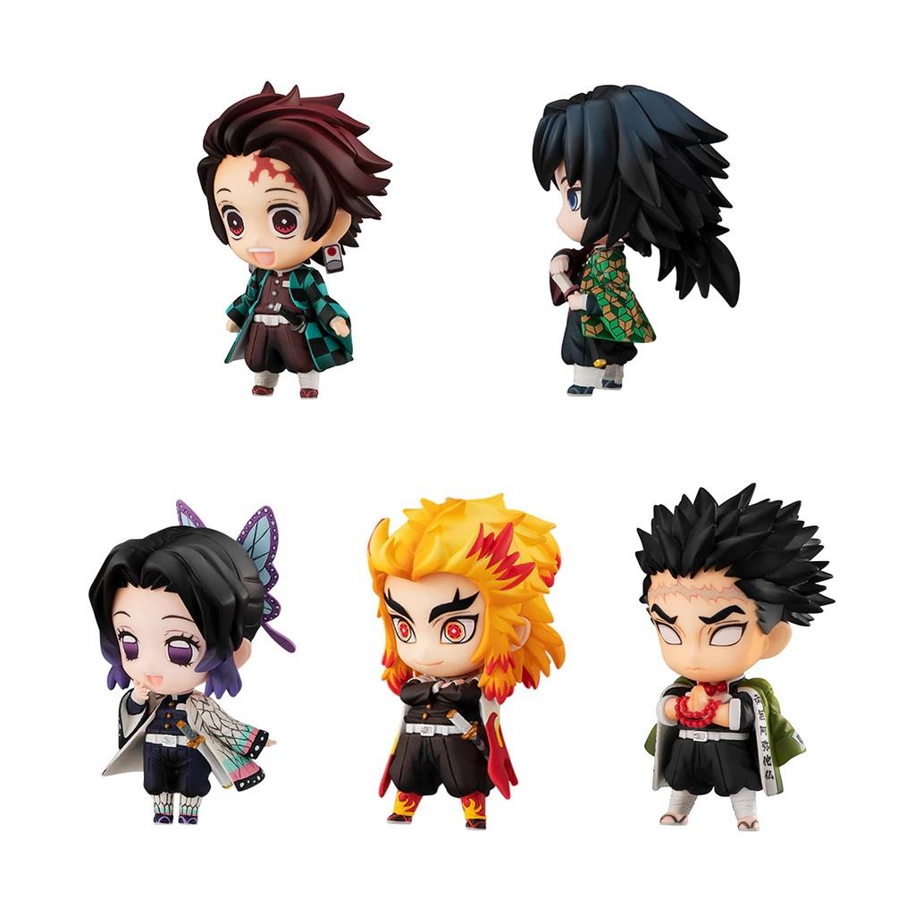 Demon Slayer: Tanjiro & the Hashiras Mini Figure Set With Bonus Gift