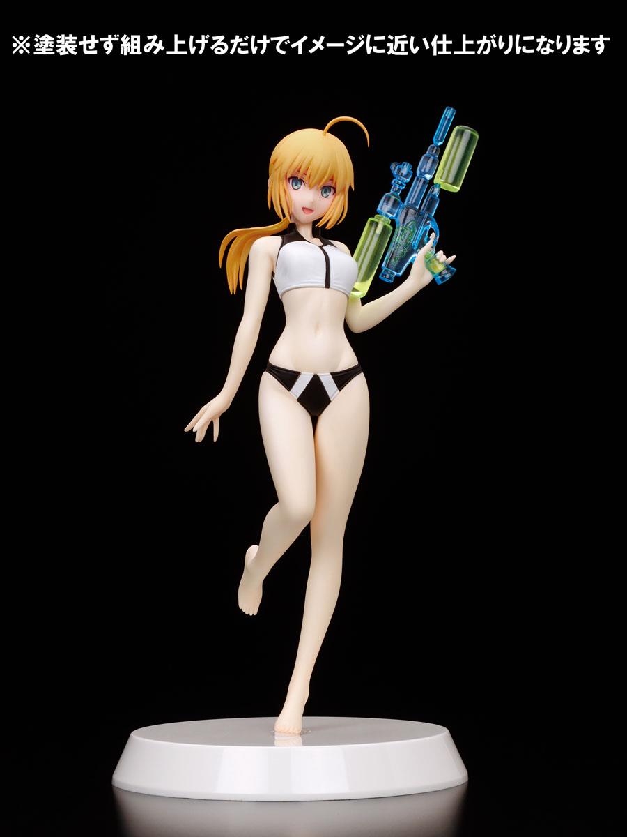 Fate/Grand Order: Archer/Altria Pendragon [Summer Queens] Assemble Heroines 1/8 Scale Model