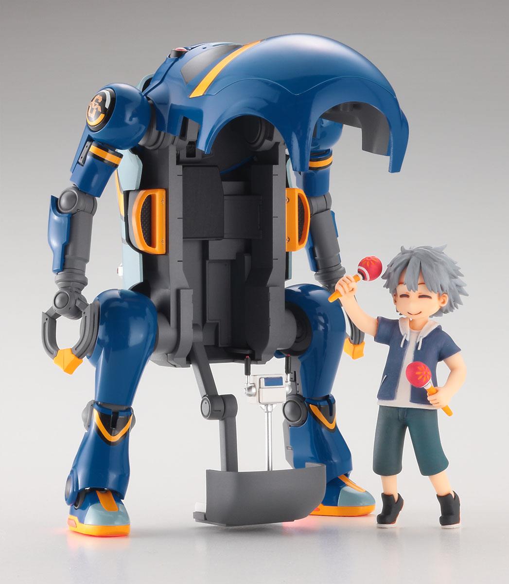 Evangelion x MechatroWeGo: MechatroWeGo and Kaworu Nagisa Model Kit