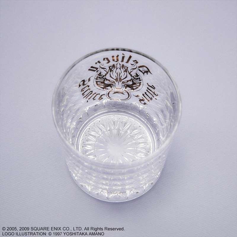 Final Fantasy VII: Advent Children: Strife Delivery Service Glass & Coaster Set with Bottle Tag