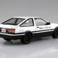 Initial D: Fujiwara Takumi AE86 TRUENO Project-D Ver. (Toyota) 1/24 Model Kit