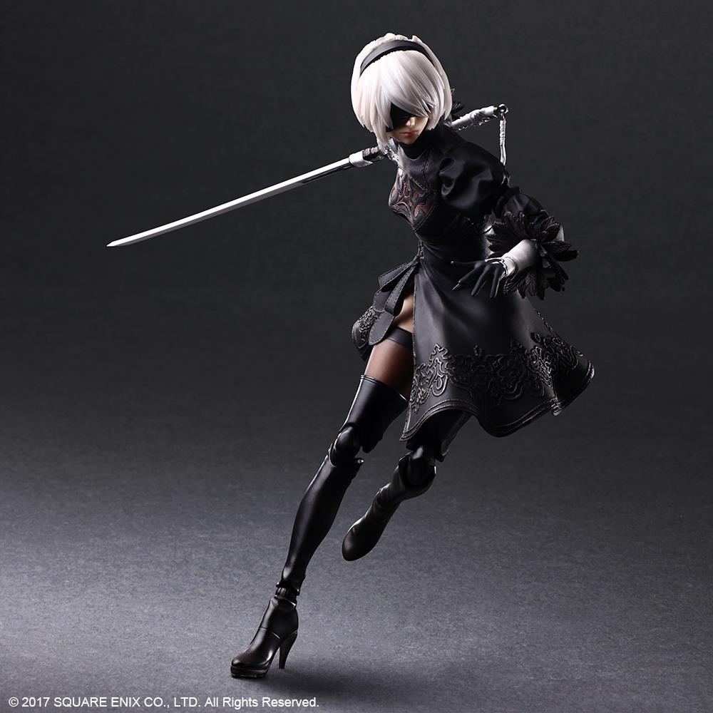 NieR: Automata: 2B Deluxe Play Arts Kai Action Figure