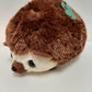 Amuse: Brown Hedgehog with Clover 12.5" Plush