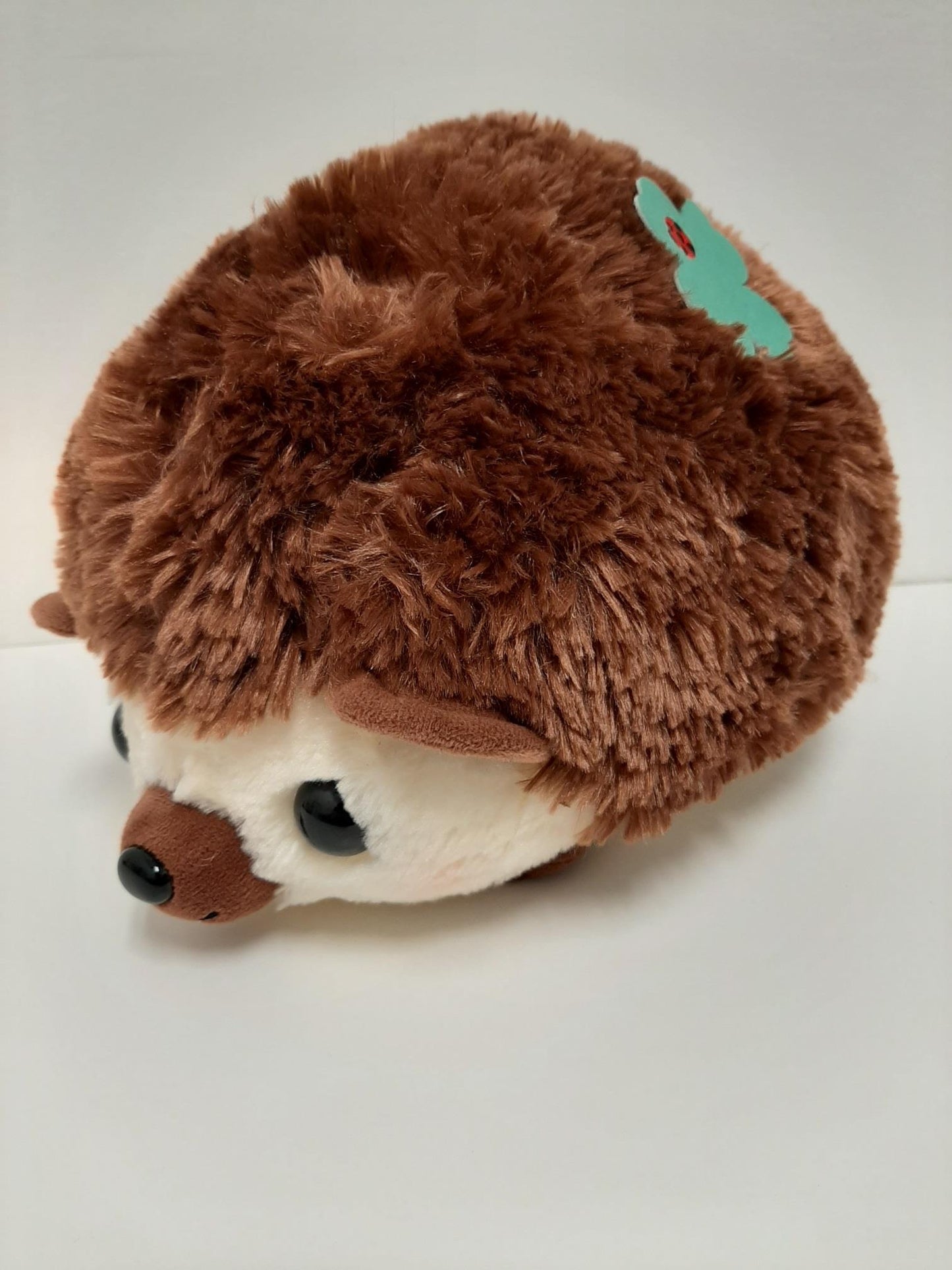 Amuse: Brown Hedgehog with Clover 12.5" Plush
