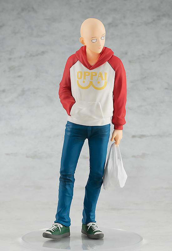One Punch Man: Saitama Hoodie Ver. Pop Up Parade Figurine