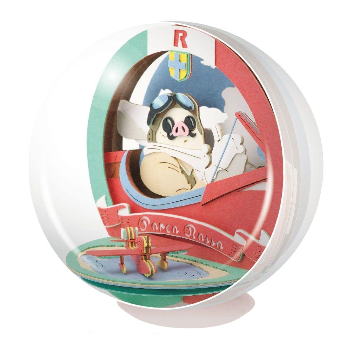 Porco Rosso: PTB-12 Airplane Piloting Porco Rosso Paper Theatre Ball