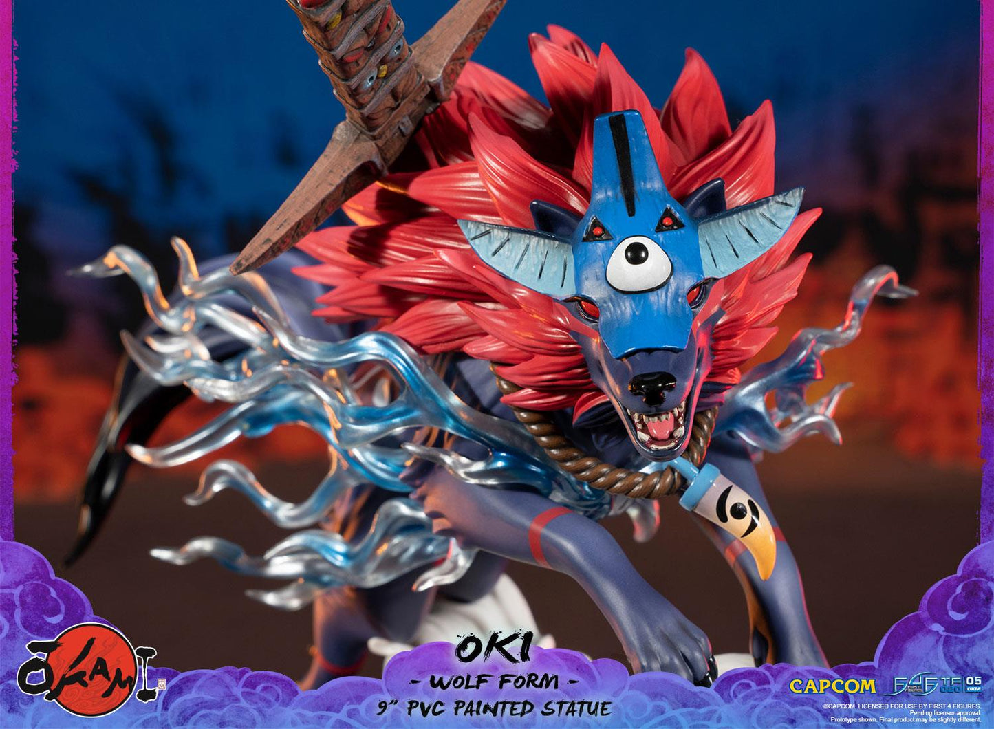 Okami: Oki Wolf Form [Standard Edition] Figure