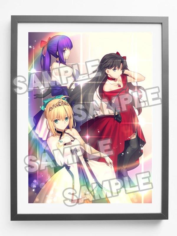 Fate/Stay Night: Saber, Tohsaka Rin, and Matou Sakura ~15th Celebration Dress Ver.~ 1/7 Scale Premium Box Set