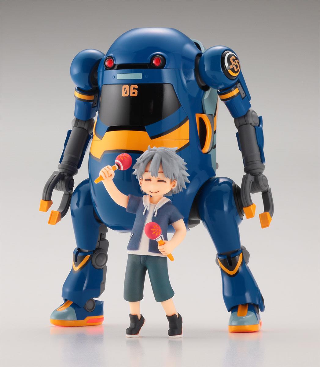 Evangelion x MechatroWeGo: MechatroWeGo and Kaworu Nagisa Model Kit