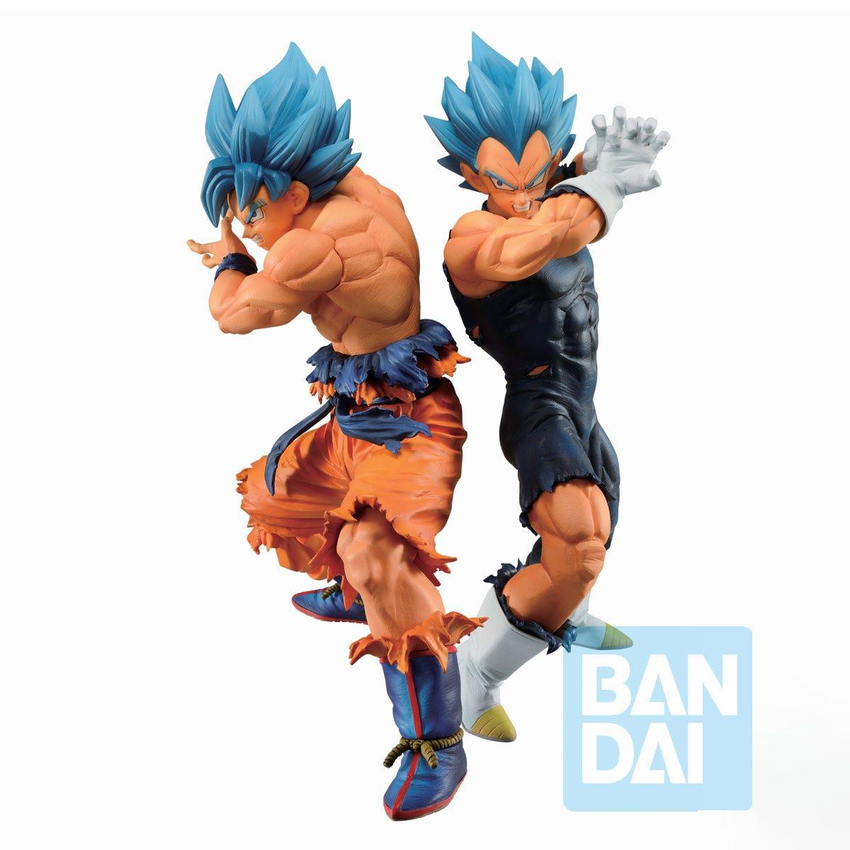 Dragon Ball Z: SSGSS Goku & Vegeta Dragon Ball Vs. Omnibus Super Ichibansho Figure