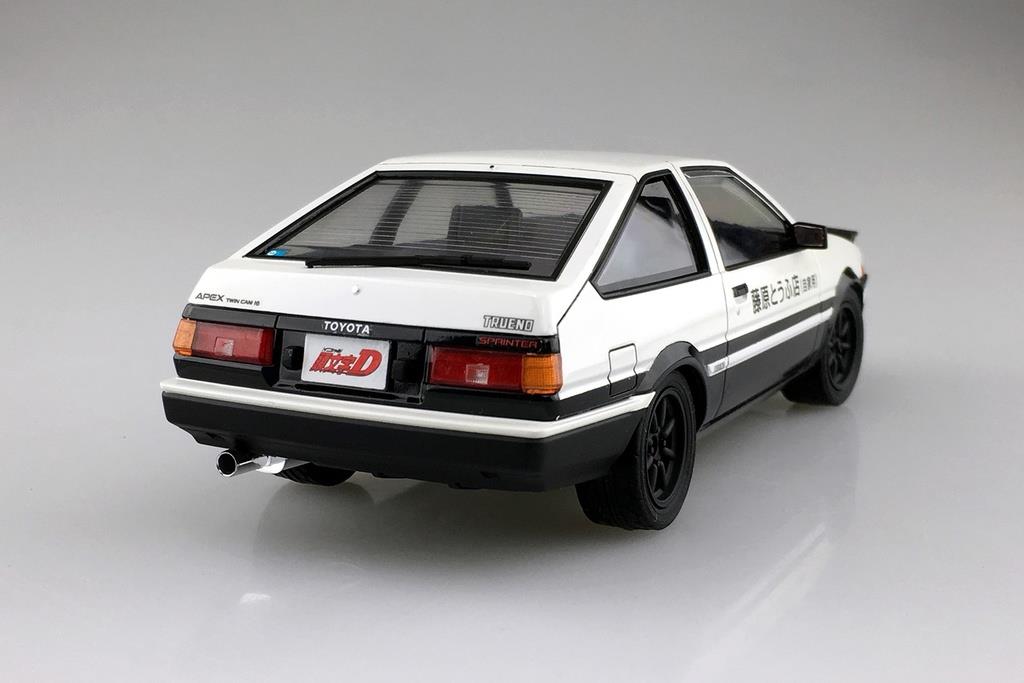 Initial D: Fujiwara Takumi AE86 TRUENO Project-D Ver. (Toyota) 1/24 Model Kit