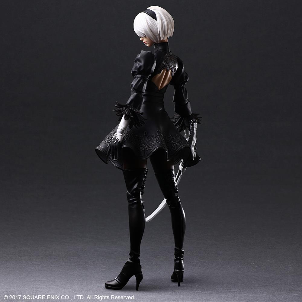 NieR: Automata: 2B Deluxe Play Arts Kai Action Figure