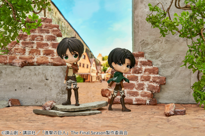 Figurine Attack On Titan - Eren Yeager Q Posket (Version A) - Banpresto - 14 Cm - 10